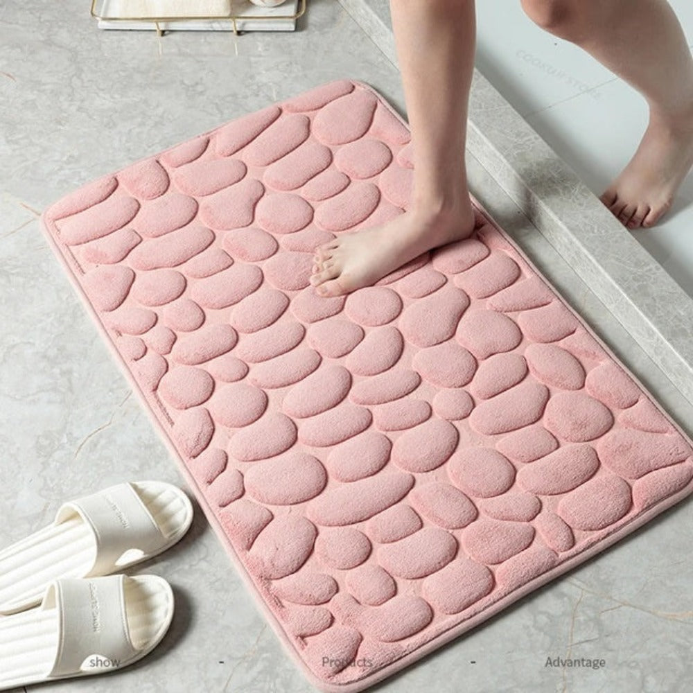 Alfombra de Baño Ultrasuave – Secado Rápido y Confort Antideslizante-Bath Mats & Rugs-Hogar88-Hogar88