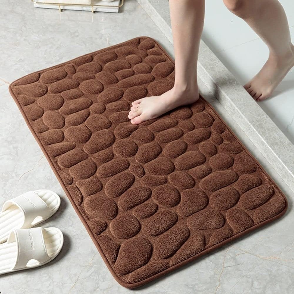 Alfombra de Baño Ultrasuave – Secado Rápido y Confort Antideslizante-Bath Mats & Rugs-Hogar88-Hogar88