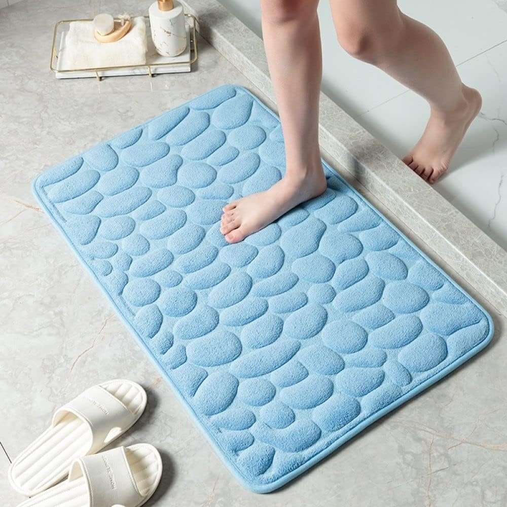 Alfombra de Baño Ultrasuave – Secado Rápido y Confort Antideslizante-Bath Mats & Rugs-Hogar88-Hogar88