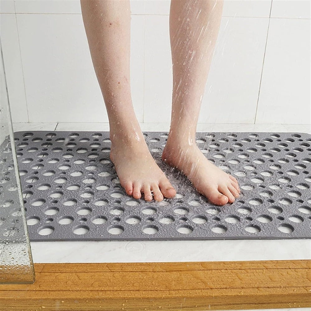 Alfombra de Ducha Antideslizante – Confort Suave e Higiénico-Bath Mats & Rugs-Hogar88-Hogar88