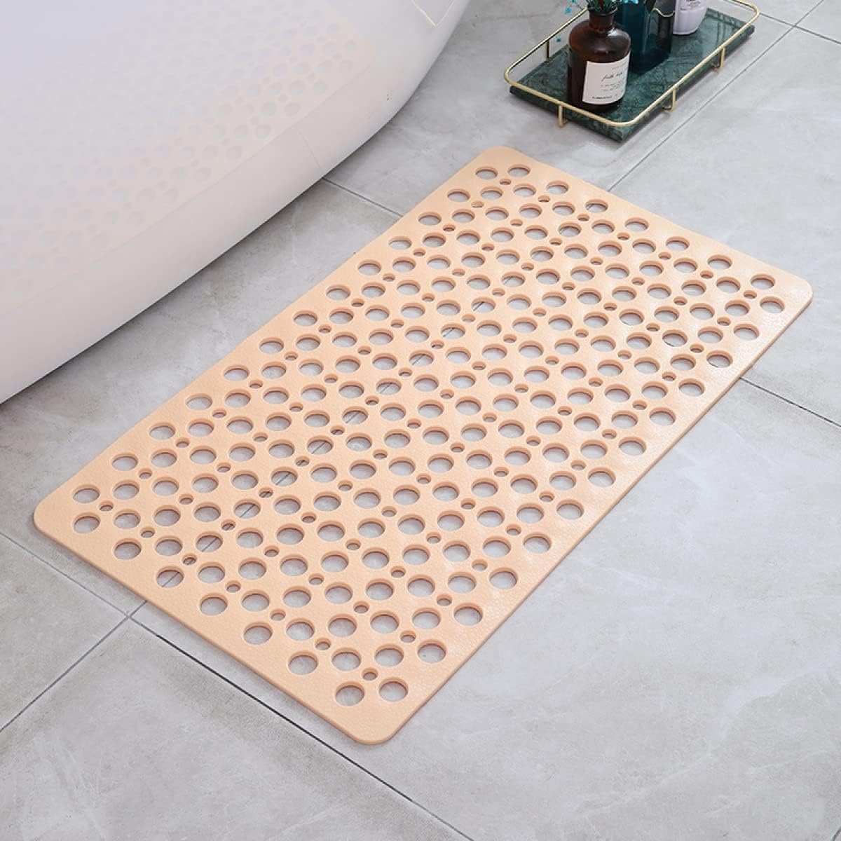 Alfombra de Ducha Antideslizante – Confort Suave e Higiénico-Bath Mats & Rugs-Hogar88-Hogar88