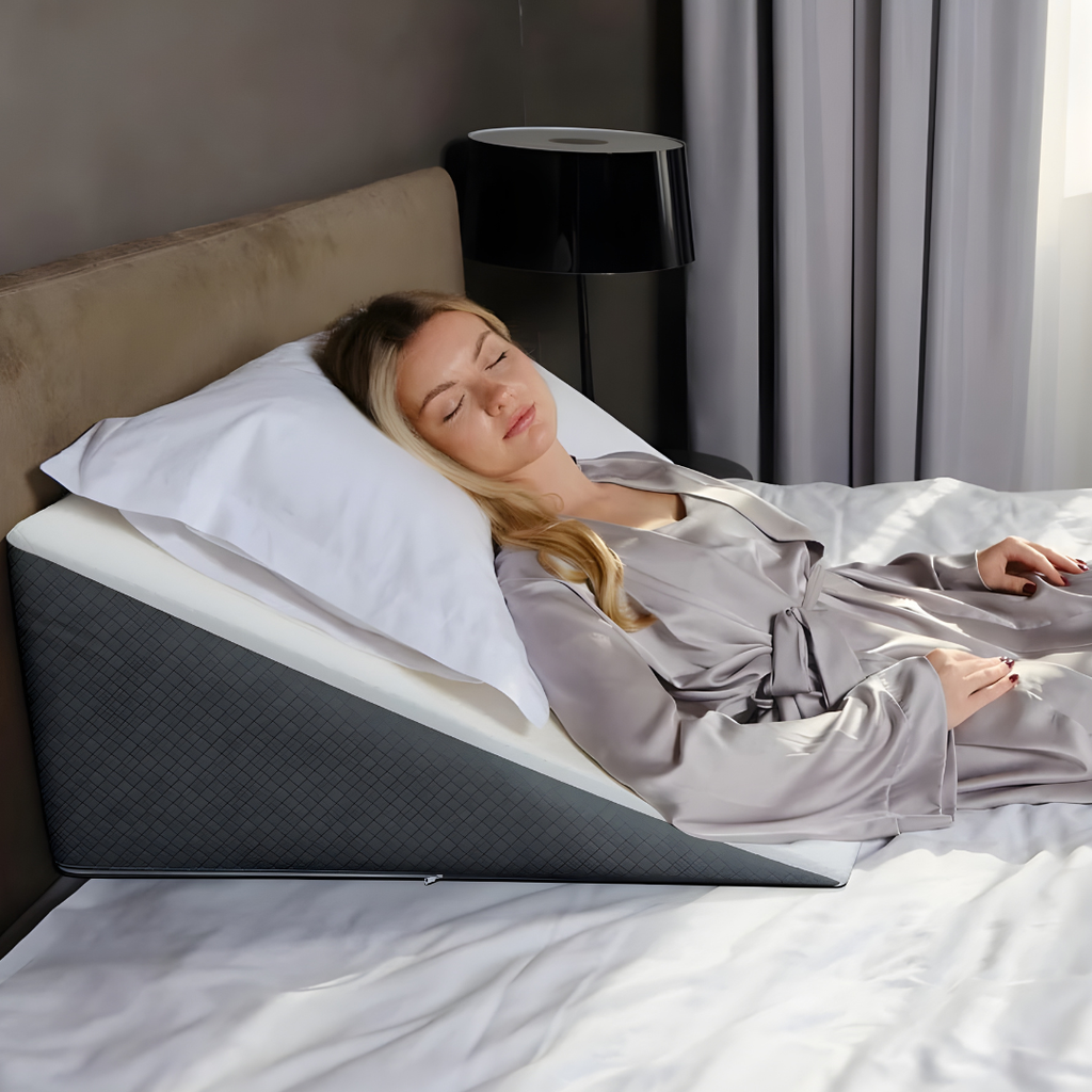 Almohada Triangular de Apoyo Corporal – Alivio del Ronquido y Mejor Descanso con Soporte Ergonómico-Pillows-Hogar88-Hogar88