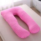 Almohada de Embarazo y Lactancia en Forma de U – Confort Total para Dormir-Pillows-Hogar88-Rosa con espinas-Hogar88