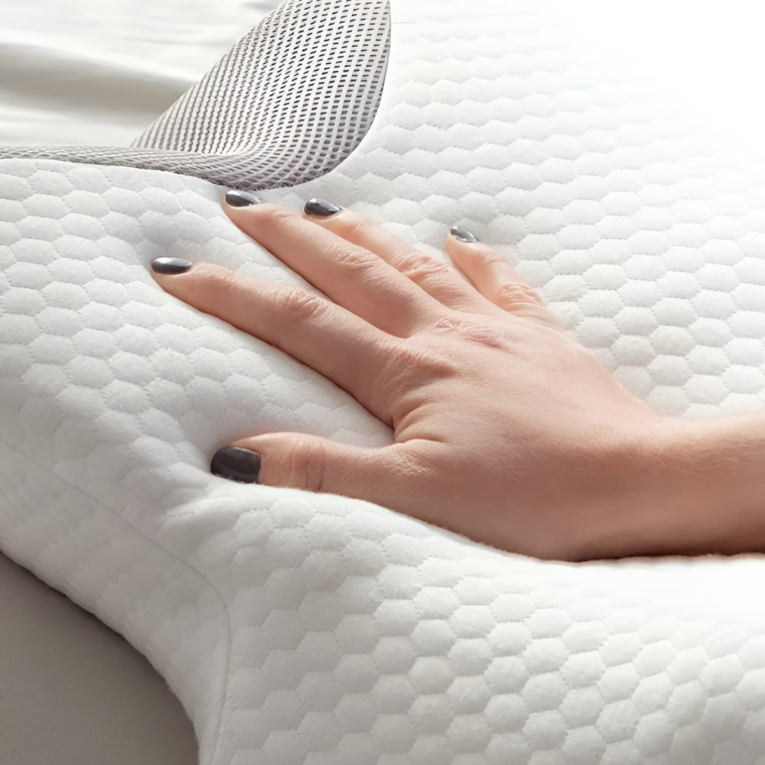 Almohada de Espuma Viscoelástica de Lujo – Confort Cervical para Todas Posiciones-Pillows-Hogar88-Hogar88