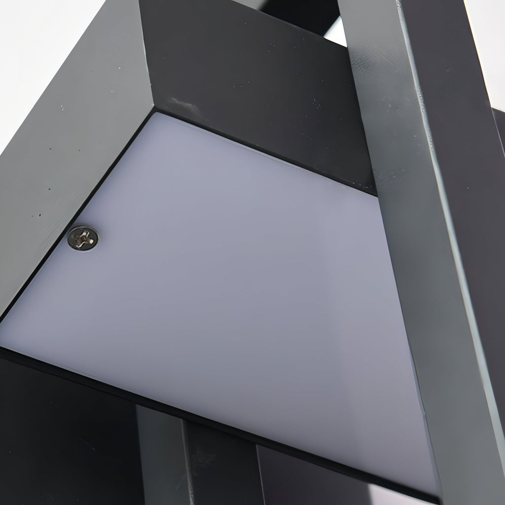 Aplique Exterior Negro de Acero – Iluminación Moderna IP65-Wall Light Fixtures-Hogar88-Hogar88