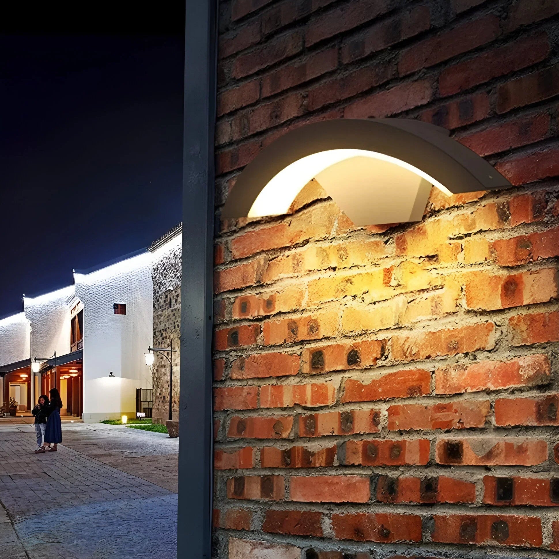 Aplique Exterior con Sensor de Movimiento – Luz LED Impermeable-Wall Light-Hogar88-Hogar88