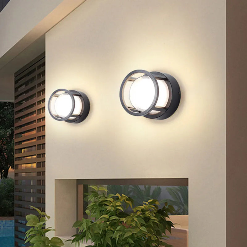 Aplique LED Exterior con Sensor – Luz Impermeable IP66 para Jardín-Wall Lights-Hogar88-Hogar88