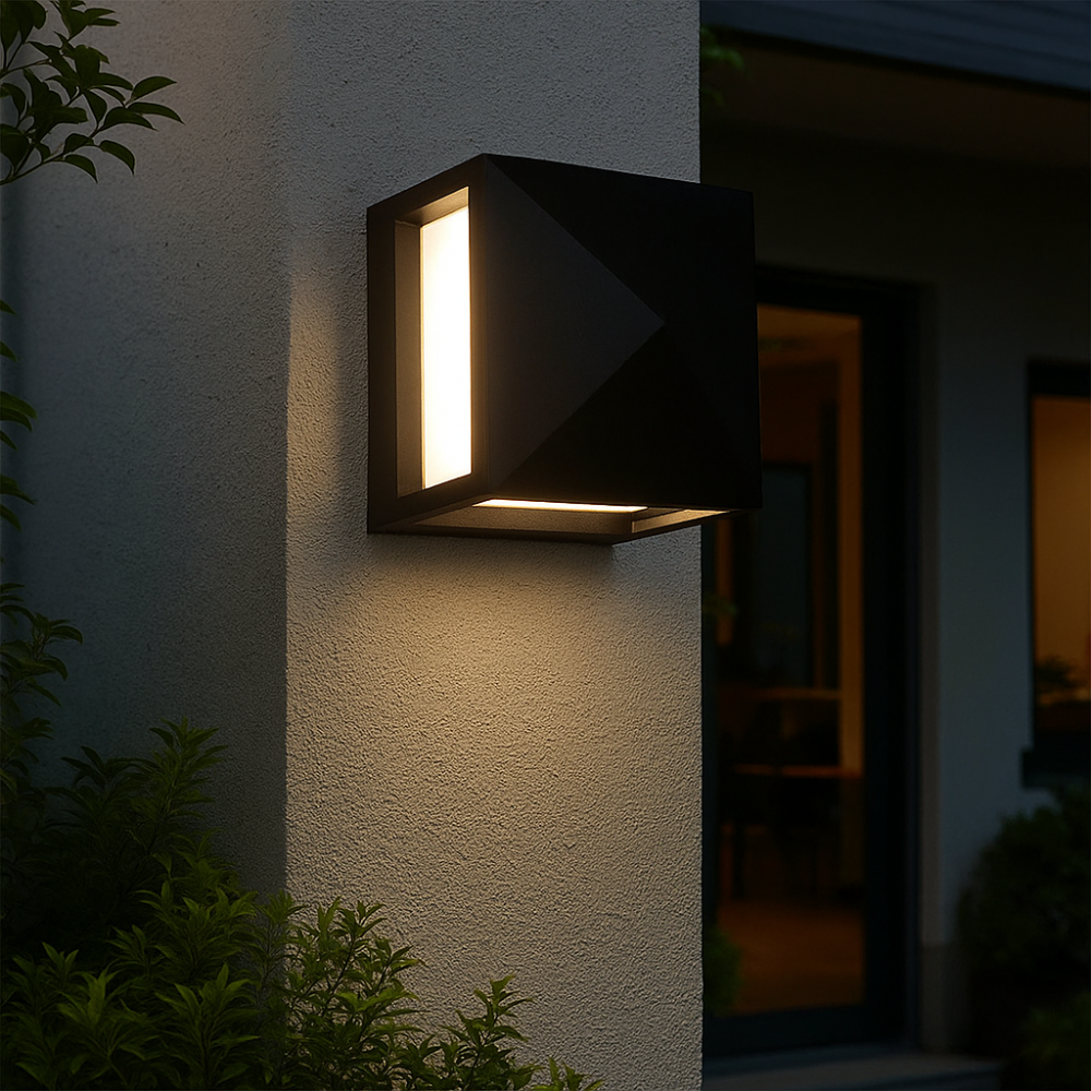 Aplique LED Exterior con Sensor – Luz Impermeable IP66 para Jardín-Wall Lights-Hogar88-Hogar88