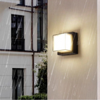 Aplique LED Exterior con Sensor – Luz Impermeable IP66 para Jardín-Wall Lights-Hogar88-Hogar88