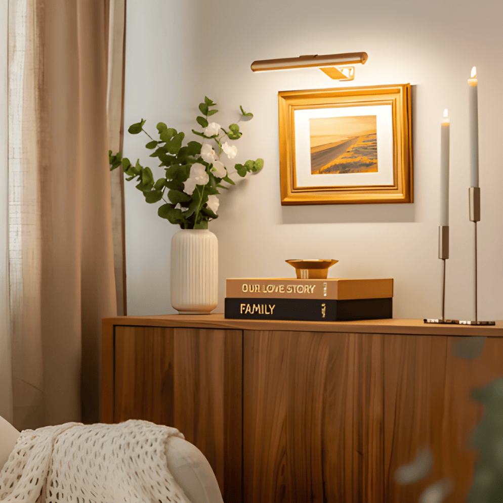 Aplique LED Inalámbrico – Diseño Giratorio de 120° para Iluminación Ajustable-Wall Light Fixtures-Hogar88-Hogar88