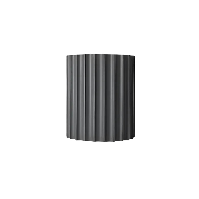 Aplique Minimalista de Resina – Luz de Pared con Textura Ondulada-Wall light-Hogar88-Gris-Hogar88