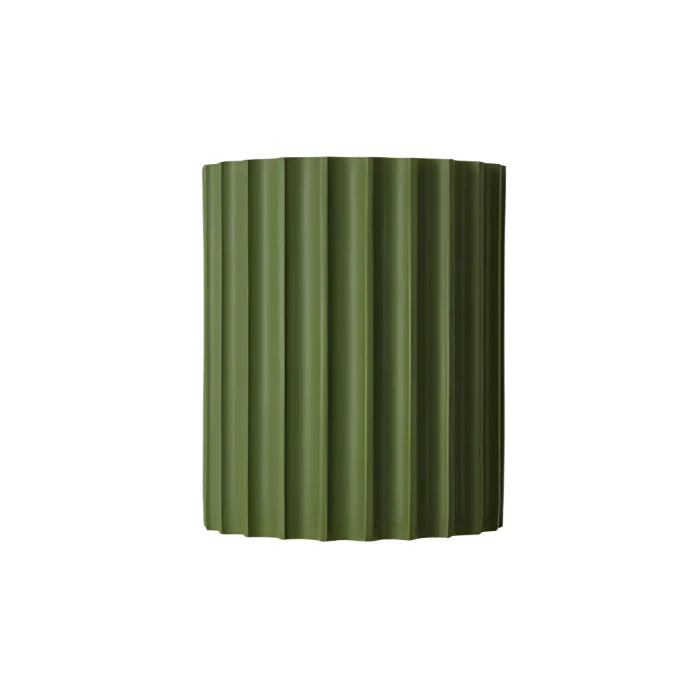 Aplique Minimalista de Resina – Luz de Pared con Textura Ondulada-Wall light-Hogar88-Verde-Hogar88