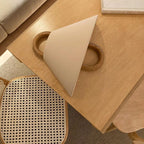 Aplique de Madera Semicírculo – Diseño Plegado para Ambientes Acogedores-Wall Light Fixtures-Hogar88-Hogar88