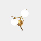 Aplique de Pared Artístico LED – Iluminación Eficiente y Decorativa-Wall Light Fixtures-Hogar88-Chapado en oro-Hogar88