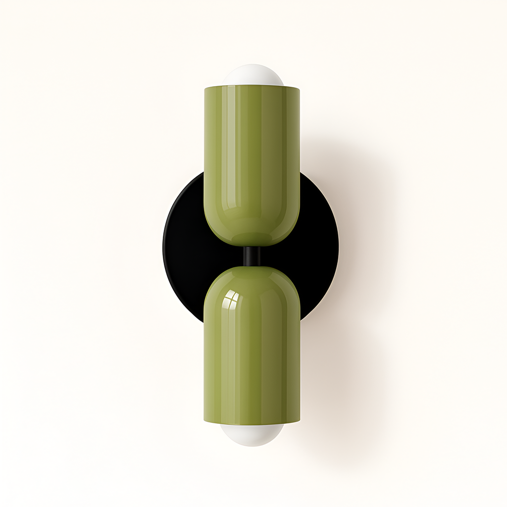 Aplique de Pared Bicolor – Luz Moderna con Diseño Elegante-Wall Light Fixtures-Hogar88-Hogar88