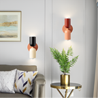 Aplique de Pared Bicolor – Luz Moderna con Diseño Elegante-Wall Light Fixtures-Hogar88-Hogar88