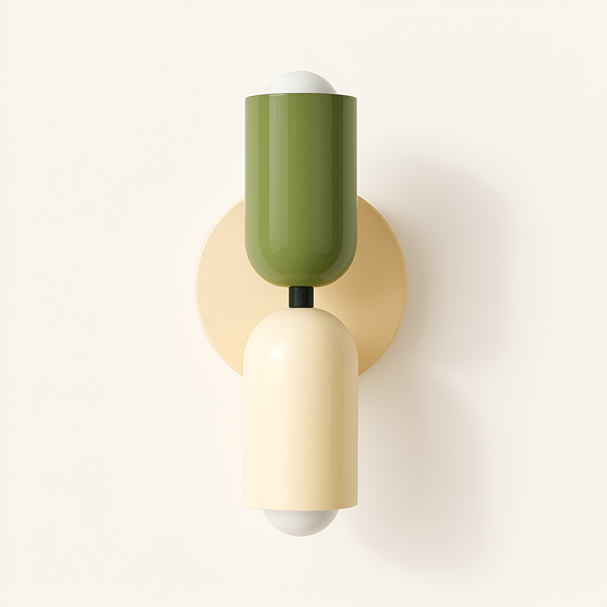 Aplique de Pared Bicolor – Luz Moderna con Diseño Elegante-Wall Light Fixtures-Hogar88-Hogar88