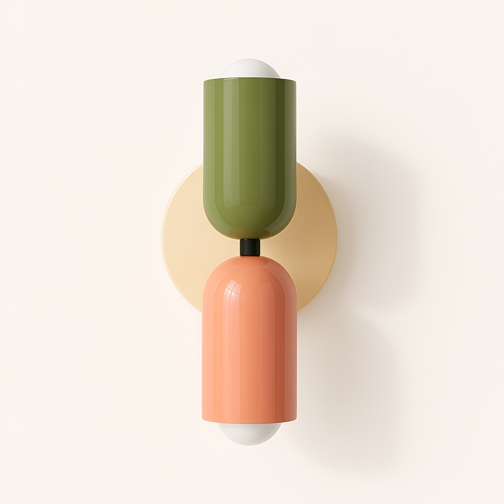 Aplique de Pared Bicolor – Luz Moderna con Diseño Elegante-Wall Light Fixtures-Hogar88-Hogar88