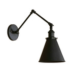 Aplique de Pared Industrial Cónico – Estilo Rústico para Dormitorio-Wall Light Fixtures-Hogar88-Hogar88