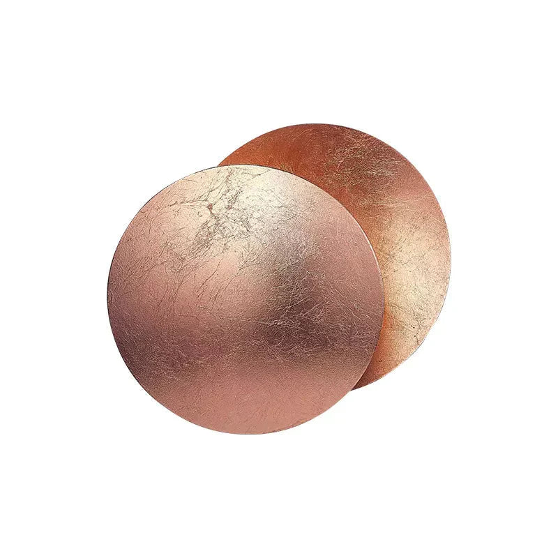 Aplique de Pared LED Inspirado en Eclipse Solar Decorativo – Moderno, Artístico y Sofisticado-Lamp-Hogar88-Cobre-20cm-Hogar88