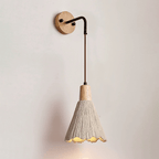 Aplique de Pared Mid-Century en Madera Texturizada – Estilo Retro para Ambientes Sofisticados-Wall Light Fixtures-Hogar88-Estillo B-Hogar88