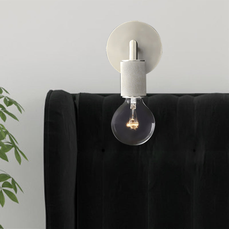 Aplique de Pared Minimalista de Metal – Iluminación Moderna Interior-Wall Light Fixtures-Hogar88-Hogar88
