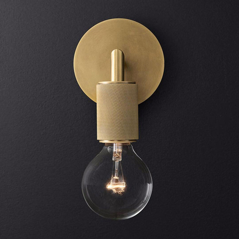 Aplique de Pared Minimalista de Metal – Iluminación Moderna Interior-Wall Light Fixtures-Hogar88-Hogar88