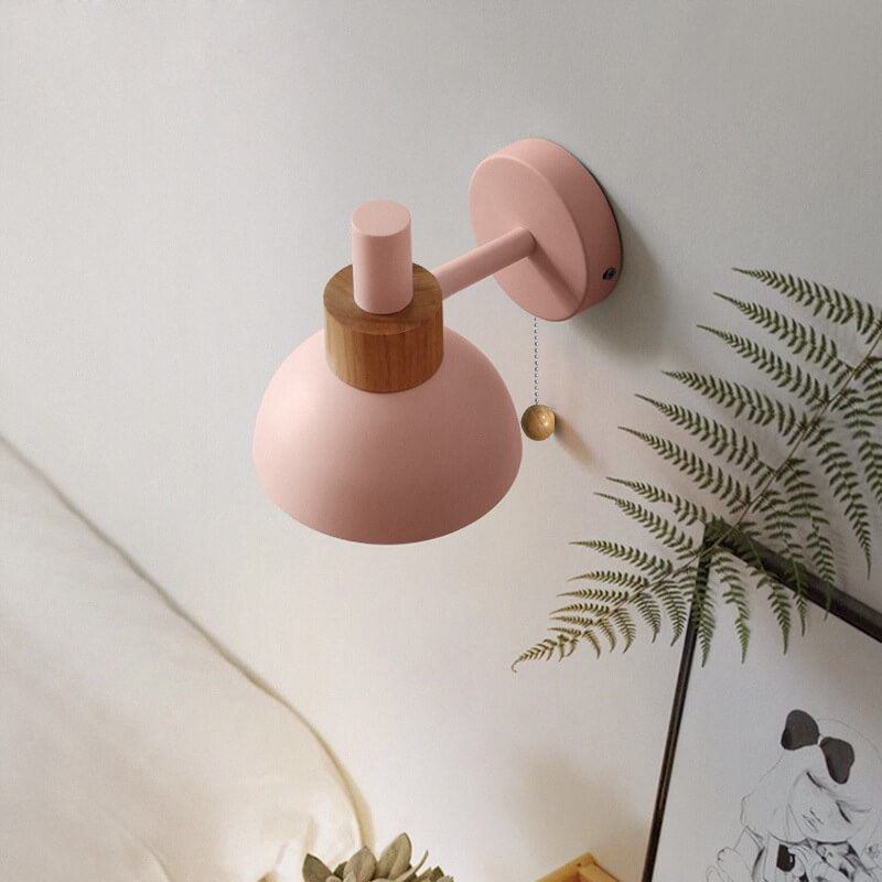 Aplique de Pared Nórdico Macaron – Luz LED Decorativa Moderna-Wall Light Fixtures-Hogar88-Hogar88