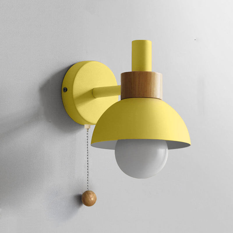 Aplique de Pared Nórdico Macaron – Luz LED Decorativa Moderna-Wall Light Fixtures-Hogar88-Hogar88
