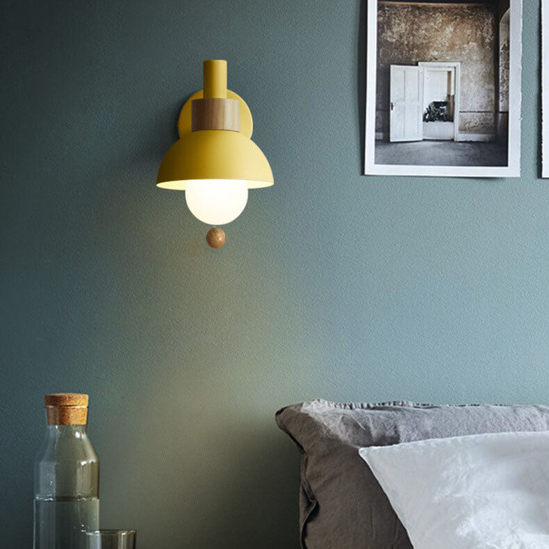 Aplique de Pared Nórdico Macaron – Luz LED Decorativa Moderna-Wall Light Fixtures-Hogar88-Hogar88