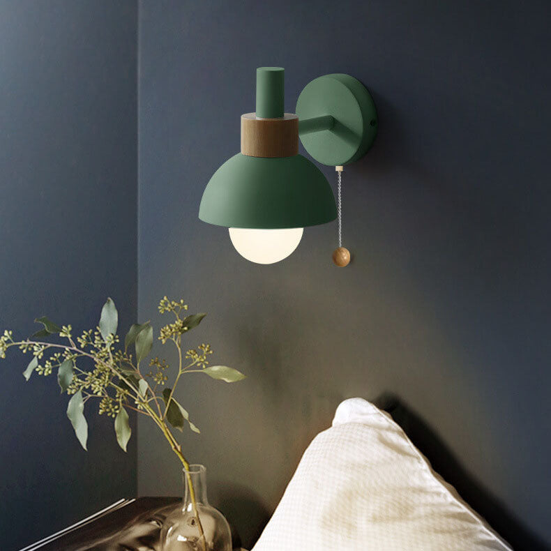 Aplique de Pared Nórdico Macaron – Luz LED Decorativa Moderna-Wall Light Fixtures-Hogar88-Hogar88