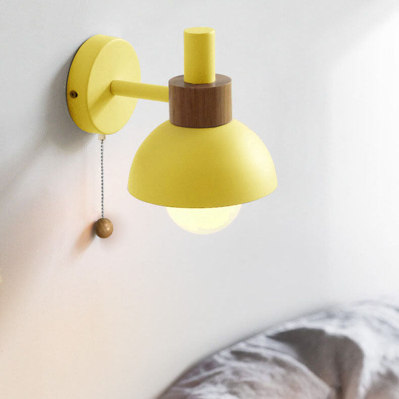 Aplique de Pared Nórdico Macaron – Luz LED Decorativa Moderna-Wall Light Fixtures-Hogar88-Hogar88