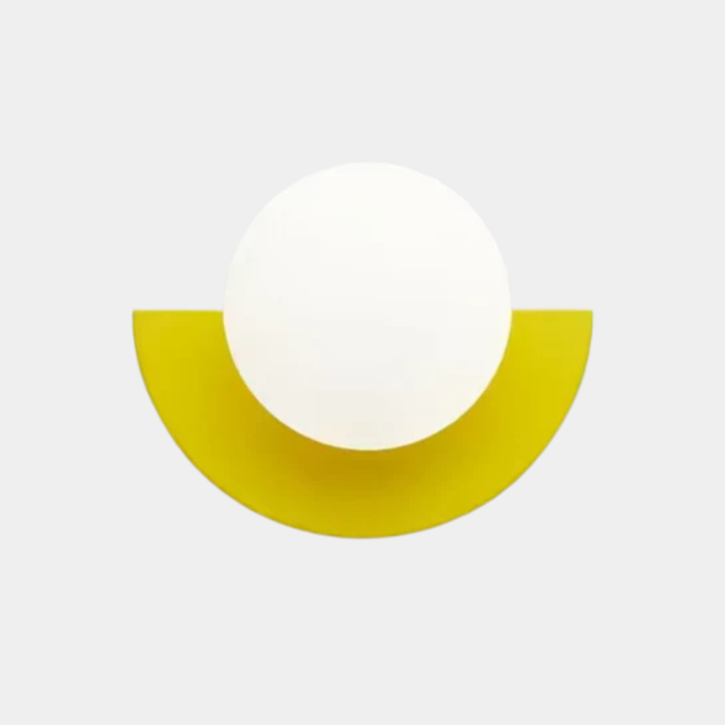 Aplique de Pared Semicircular Moderno – Luz Decorativa LED-Wall Light Fixtures-Hogar88-Hogar88