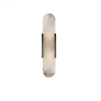 Aplique de Pared de Mármol Moderno – Luz Elegante de Noche-Wall Light Fixtures-Hogar88-Hogar88
