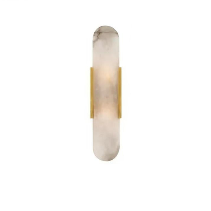Aplique de Pared de Mármol Moderno – Luz Elegante de Noche-Wall Light Fixtures-Hogar88-Hogar88