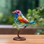 Aves Decorativas de Metal – Esculturas Coloridas para Hogar y Oficina-Sculptures & Statues-Hogar88-Hogar88