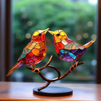 Aves Decorativas de Metal – Esculturas Coloridas para Hogar y Oficina-Sculptures & Statues-Hogar88-Hogar88