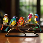 Aves Decorativas de Metal – Esculturas Coloridas para Hogar y Oficina-Sculptures & Statues-Hogar88-Hogar88