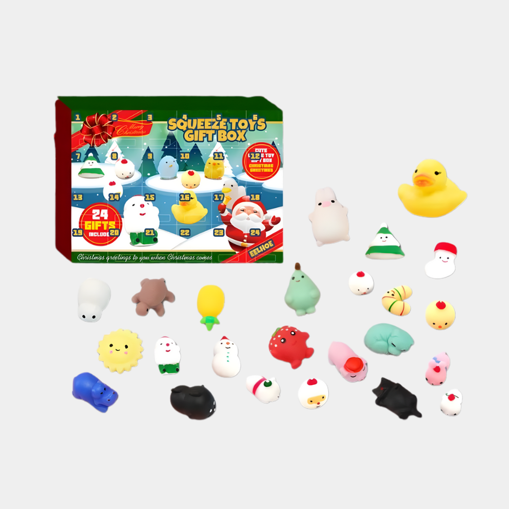 Calendario de Adviento Infantil con Juguetes Antiestrés – 24 Días de Sorpresas y Diversión Navideña-Advent Calendars-Hogar88-Hogar88