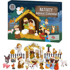 Calendario de Adviento Navideño con Belén para Niños – Educativo, Divertido y Tradicional-Advent Calendars-Hogar88-Hogar88