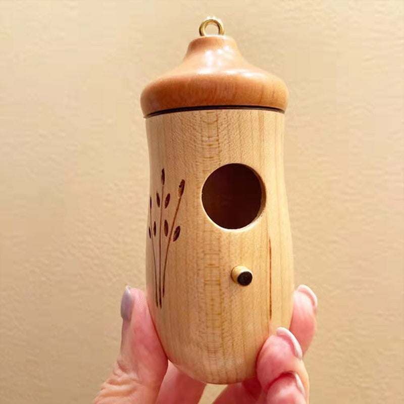 Casa de Madera para Colibríes – Refugio Natural para Descanso y Protección-Birdhouses-Hogar88-Hogar88