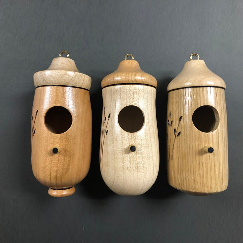 Casa de Madera para Colibríes – Refugio Natural para Descanso y Protección-Birdhouses-Hogar88-Hogar88