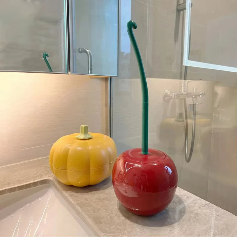 Cepillo de Baño Nórdico con Soporte – Cabezal Grueso y Mango Antideslizante-Toilet Brushes & Holders-Hogar88-Hogar88