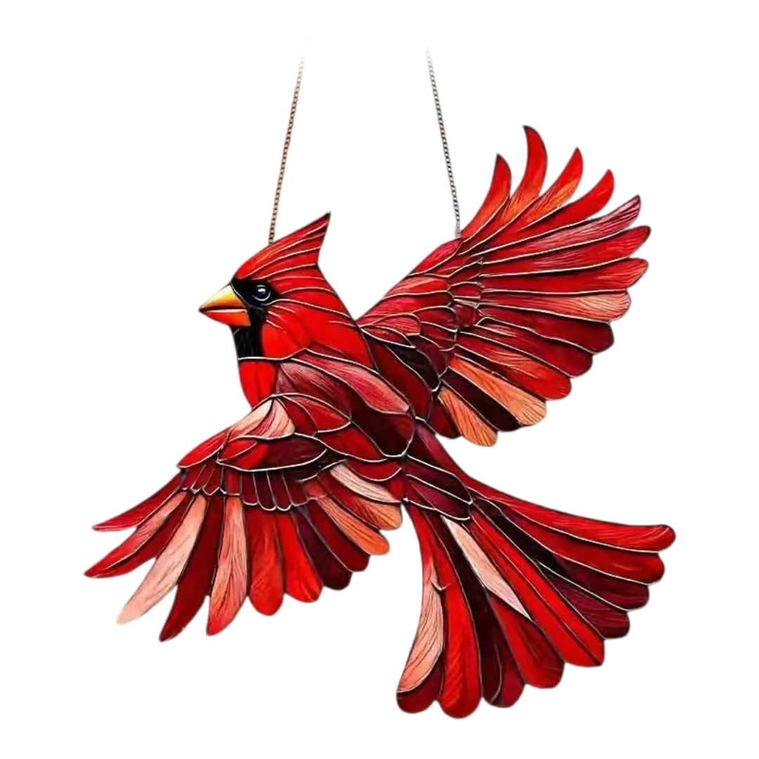 Colgante de Colibrí en Acrílico – Decoración Colorida con Efecto Luminoso-Suncatchers-Hogar88-Hogar88