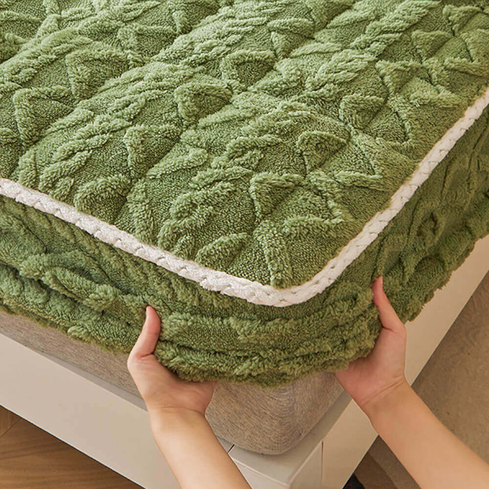 Cubresomier Acolchado Lavable – Protector de Colchón Suave y Cálido para Mascotas-Bedroom-Hogar88-Hogar88