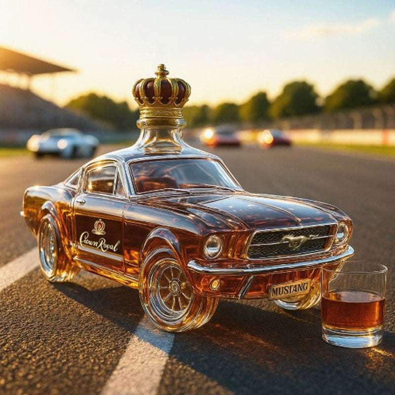 Decantador de Whisky con Forma de Coche – Diseño Mustang-Decanters-Hogar88-Hogar88