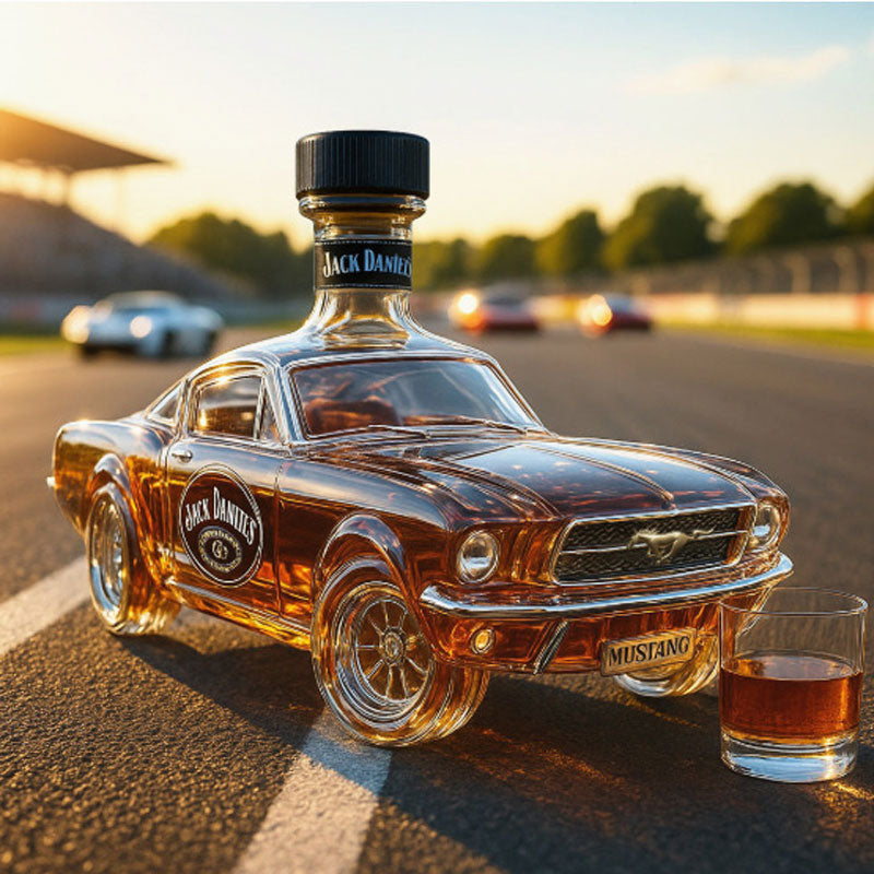 Decantador de Whisky con Forma de Coche – Diseño Mustang-Decanters-Hogar88-Hogar88