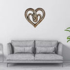 Decoración de Pared en Forma de Manos – Diseño Simbólico de Unión-Sculptures & Statues-Hogar88-Hogar88