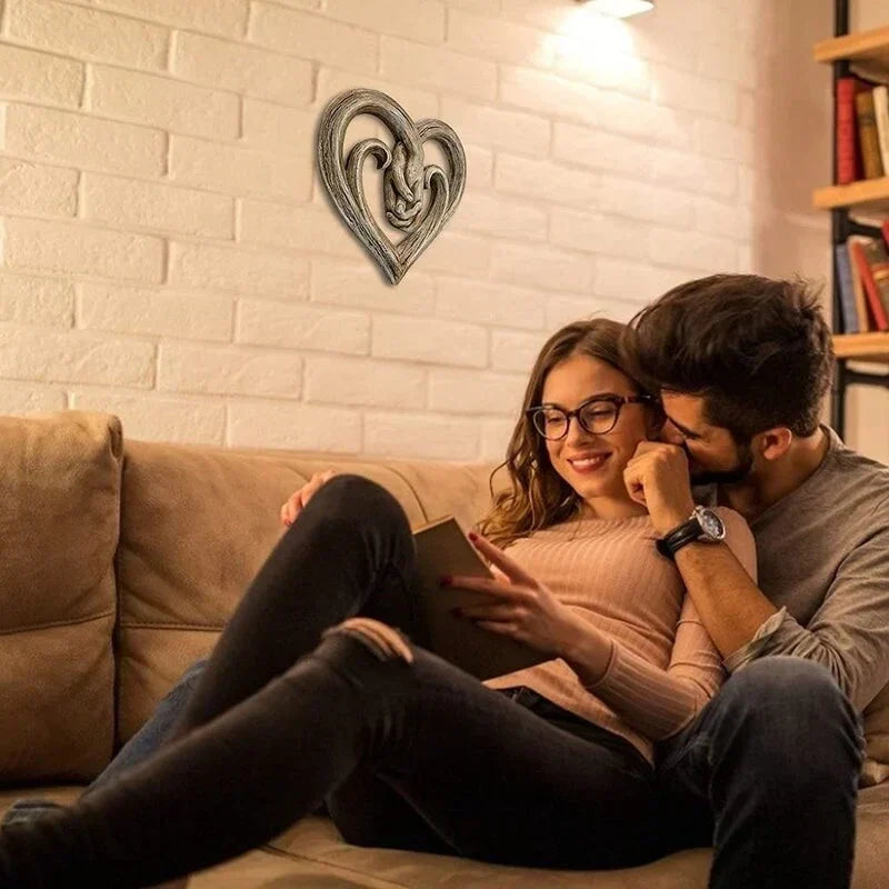 Decoración de Pared en Forma de Manos – Diseño Simbólico de Unión-Sculptures & Statues-Hogar88-Hogar88