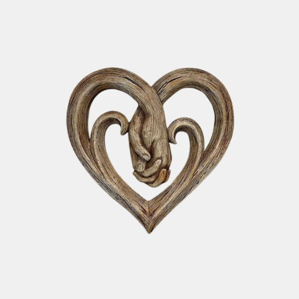 Decoración de Pared en Forma de Manos – Diseño Simbólico de Unión-Sculptures & Statues-Hogar88-Hogar88